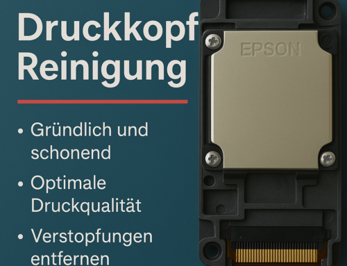 Druckkopfreinigung mit einem Druckkopfreinigungskit