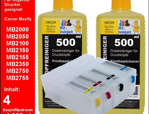 TiDis Dr. Inkjet Druckkopfreinigungskit – durchdacht gemacht!