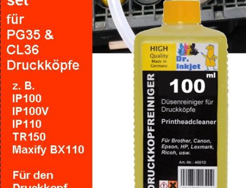 TiDis IRP456 Druckkopfreinigungsset: Wenn der Drucker streikt, ist TiDis die Lösung