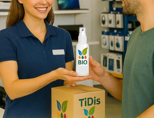 TiDis Bio Druckkopfreiniger – stark gegen Tinte, sanft zur Umwelt.
