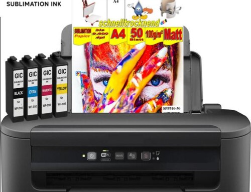Sublimationsdrucker Start001 – der günstigste Einsteiger mit allem drin um loszulegen…