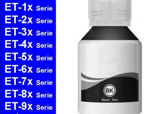 ER91BK Dokumentenechte Druckertinte – Dr. Inkjet 130ml BLACK Druckertinte für Ecotankdrucker