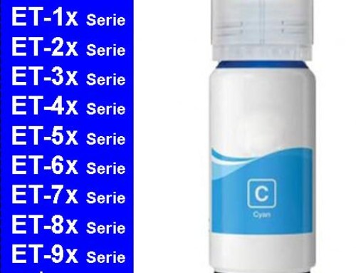ER91C Dokumentenechte Druckertinte – Dr. Inkjet 70ml CYAN Druckertinte für Ecotankdrucker