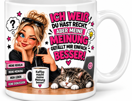 Motivtasse: Bevor du fragst – NEIN!