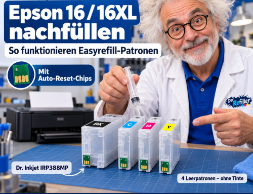 Epson 16 und 16XL nachfüllen: Wie Easyrefill-Patronen funktionieren