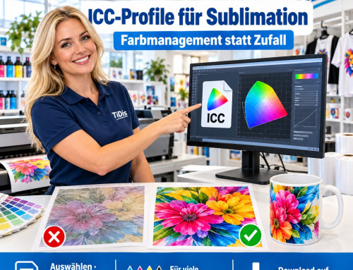 TiDis-Druckertipp: Warum ein ICC-Profil bei der Sublimation so wichtig ist
